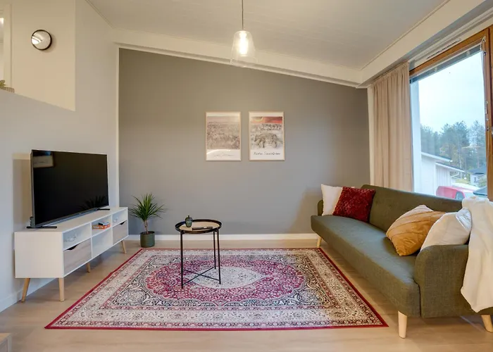 Northern Nest - Near Santa Claus Village - Free Wifi - Sauna 아파트