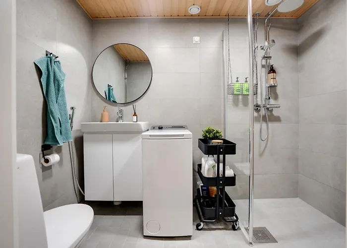 Northern Nest - Near Santa Claus Village - Free Wifi - Sauna 아파트 로바니에미